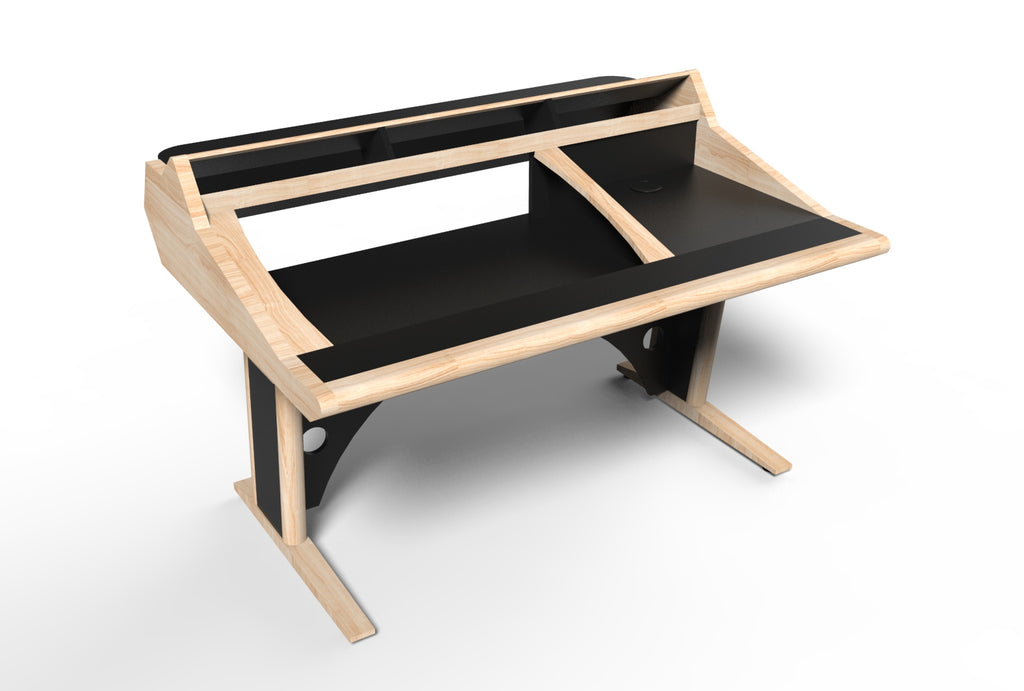 Marea X32 Studio desk, real wood, full integration of X32 mixer +