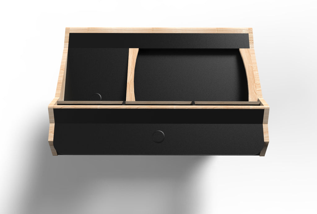 Marea X32 Studio desk, real wood, full integration of X32 mixer +