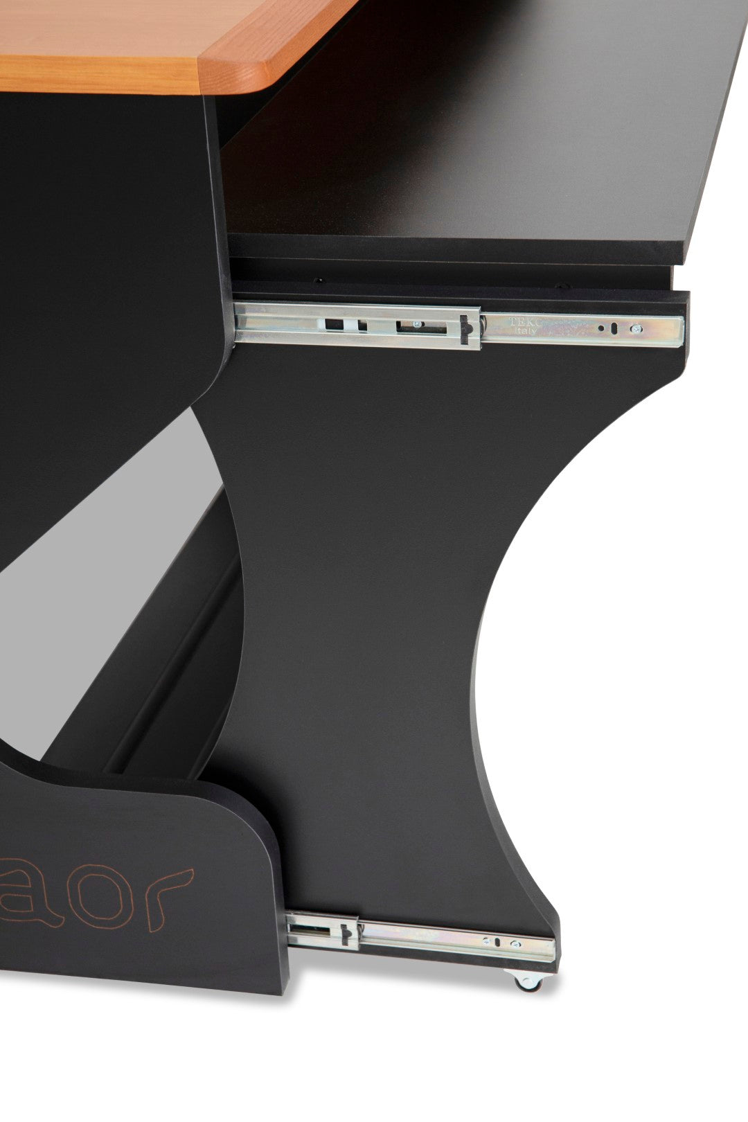 スタジオデスク Zaor MIZA M Flex Cherry/Black Miza M Flex | Miza Studio Desks | Zaor Studio Furniture