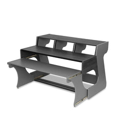 Miza 88 XL Flex Music producer desk, adj. pull-out tray, 12 RU
